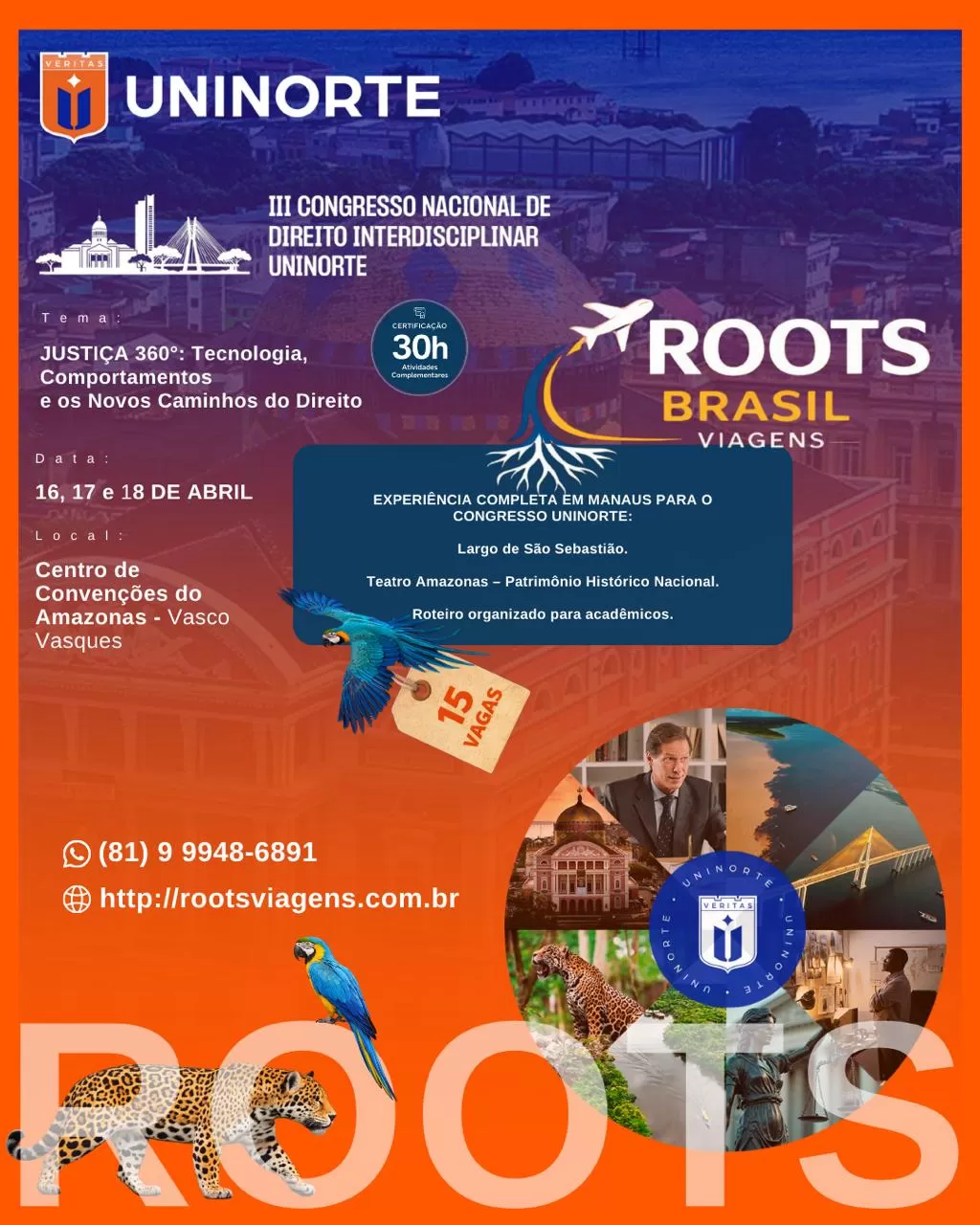 Congressos (valores pelo whatsapp)