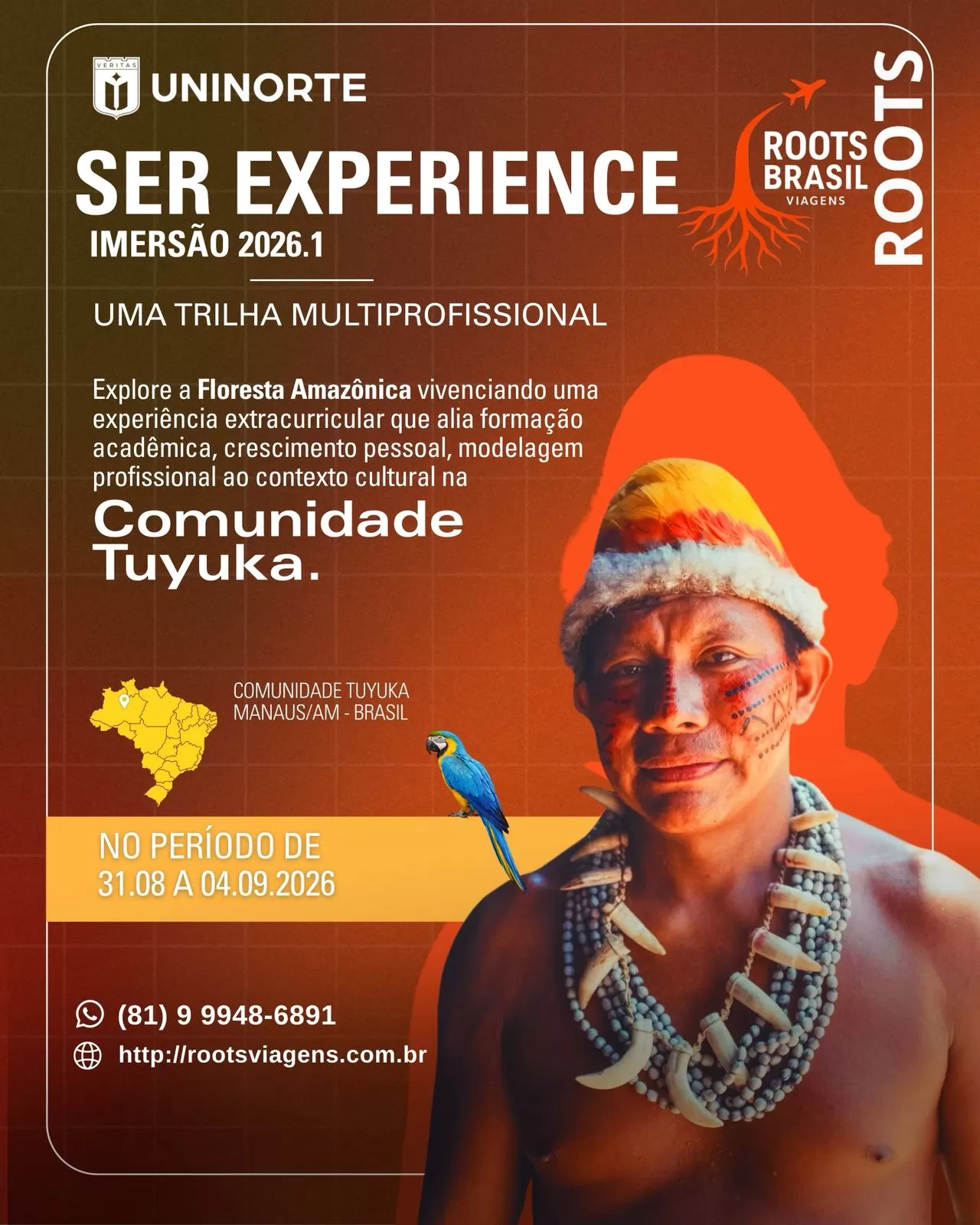Imersão Comunidade Tuyuka (Valores pelo whatsapp)